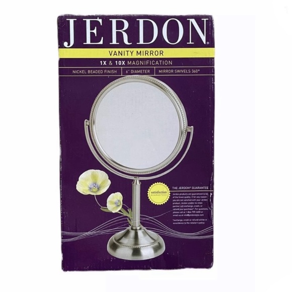 Jerdon Other - Two Sided Table Top Vanity Mirror 6" Jerdon Other - Two Sided Table Top Vanity Mirror 6"